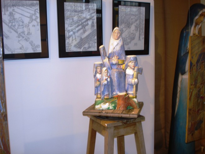 Rzeźba Matki Sybiraczki